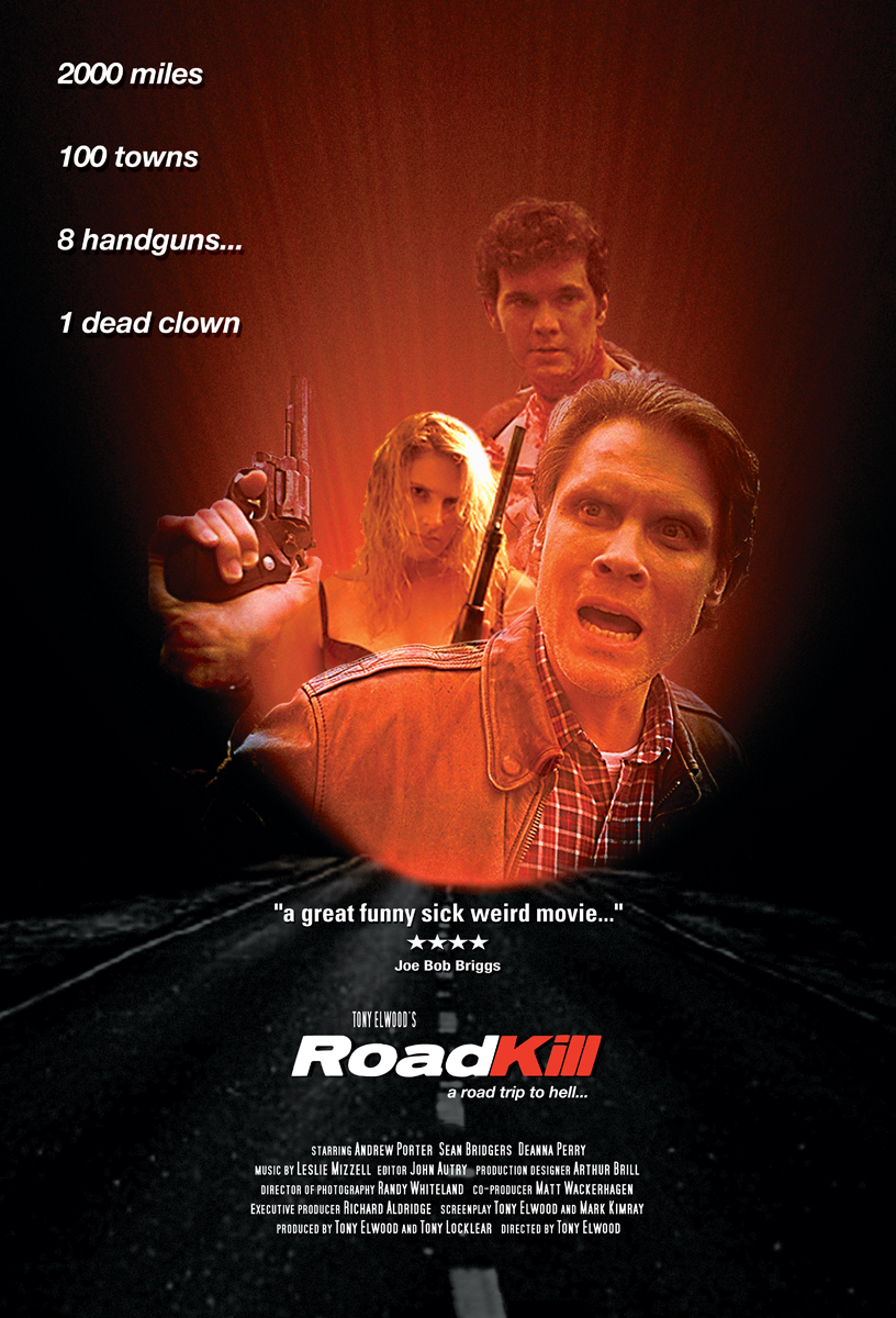 Roadkill, Tony Elwood, Sean Bridgers, Nick Searcy, Horror, Thriller, Serial Killer, Deanna Perry, Duke Ernsbeger, Mark Kimray, SansPerf, SansPerf Productions